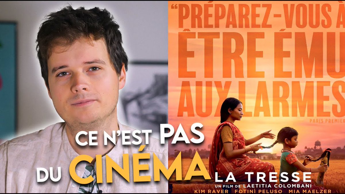 Ne touche pas à mes treeeeeesses ! 

Nouvelle vidéo, on parle du film "LA TRESSE" de Laetitia Colombani

(J'ai pas trouvé ça fou fou 🫣)

La vidéo 🎬 youtu.be/ad9Fvz2rb5Y?si…
