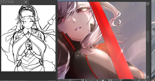 紅蓮明日で完成かな
もう次の絵ラプンツェルラフ、、、過去ラプ姉さんデカくね?いろいろと 