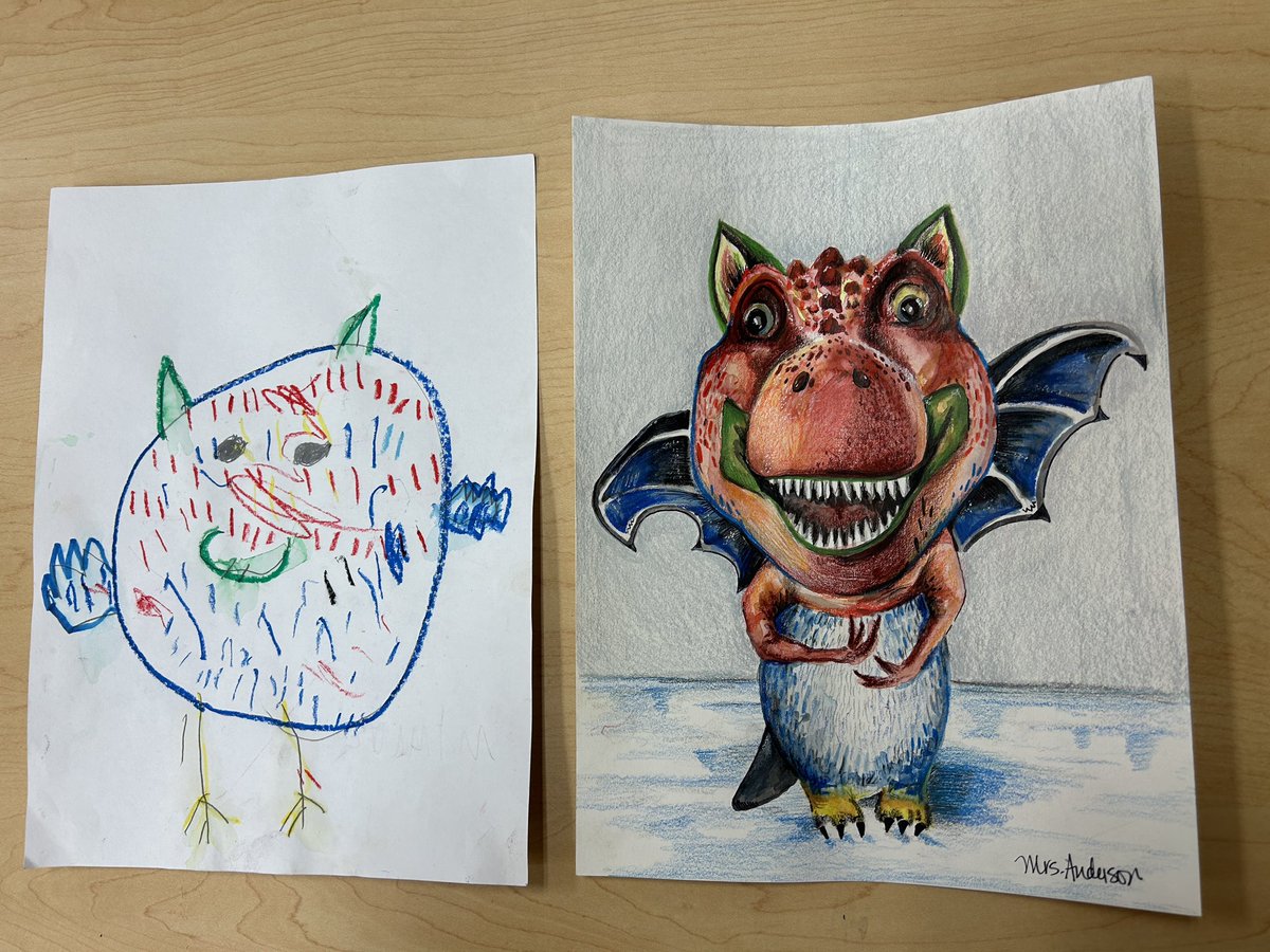 A little art photo dump to brighten things up on this rainy Sunday. The Monster project is my absolute favorite! Partnering with Parkway Elementary school again this year to reimagine their creatures. #frederickhighart #wearevpa #fcpsvanguard