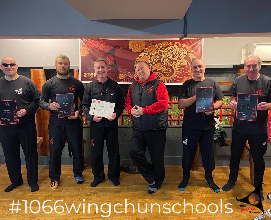 Well done guys! 2 new Tecs, a 2nd a 4th and a Bonus 6th pg surprise for Sifu Andy. Huge thanks Sifu Wes #wckuk Epic day!🙏😎🐼#wingchunfamily #1066wingchunschools #wingchun #ipman #yipman #kungfu #martialarts #grading #training #motivation #fitness #fitnessmotivation #goals