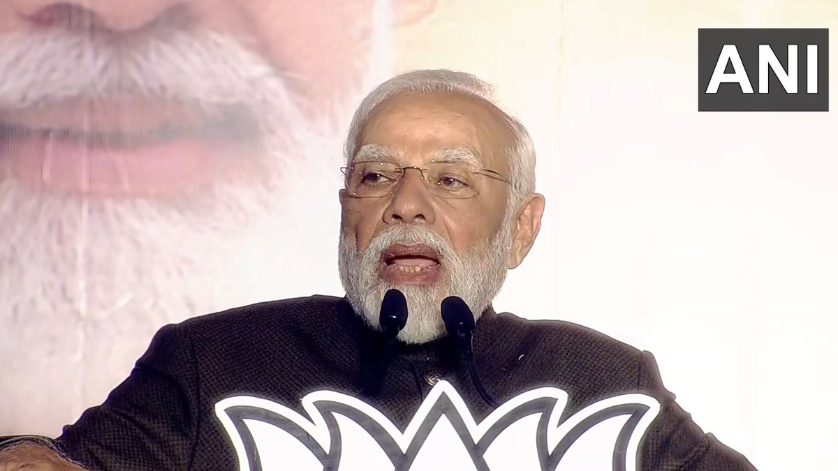 Delhi: Prime Minister Narendra Modi says, "It is my suggestion to Congress and its allies to stop doing politics that strengthen anti-national elements and ideas to weaken the country."