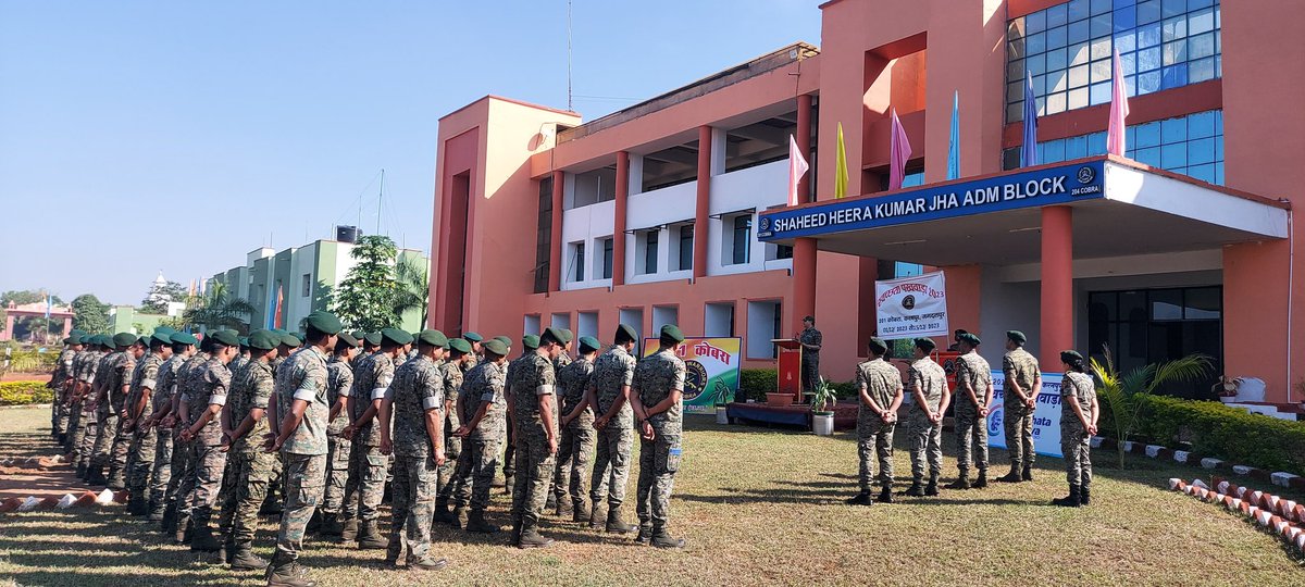Swachhta Pakhwara : Let's Pledge to Keep Our Country Clean 
@ 201 CoBRA
<a href="/crpfindia/">🇮🇳CRPF🇮🇳</a>
<a href="/CoBRASECTORHQ/">CoBRA SECTOR</a>
<a href="/HMOIndia/">गृहमंत्री कार्यालय, HMO India</a>
<a href="/PIBHomeAffairs/">PIB - Ministry of Home Affairs</a>
# Swachhata Pakhwara
#SwachhBharat 
#SwachhtaHiSeva