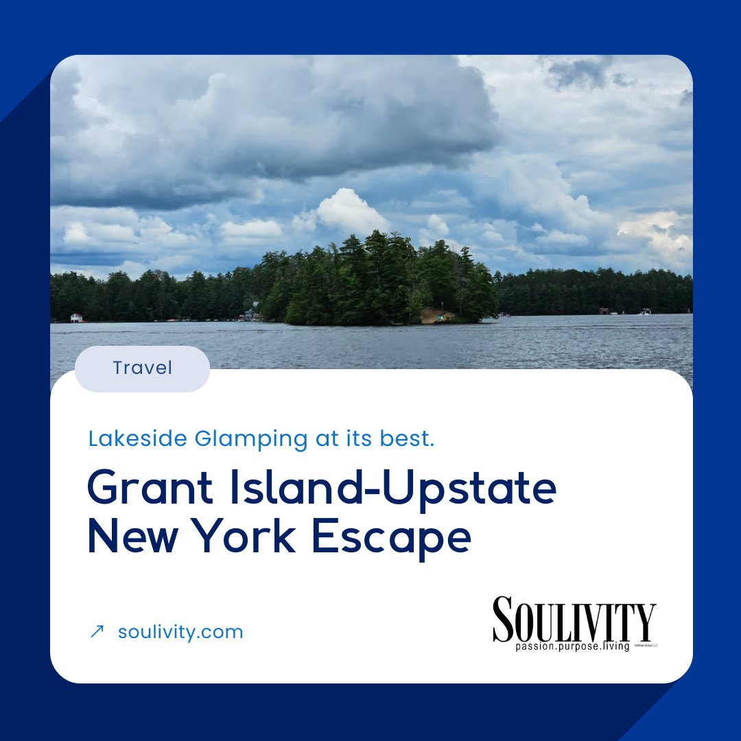 Discover Lakeside Bliss: Grant Island, Your Upstate New York Escape 🏞️✨ Join D'angelo Thompson on a journey to this curated rustic retreat in Brantingham.

Read more by tapping the link in our bio.

#GrantIslandEscape #LakesideGlamping #UpstateNYAdventure