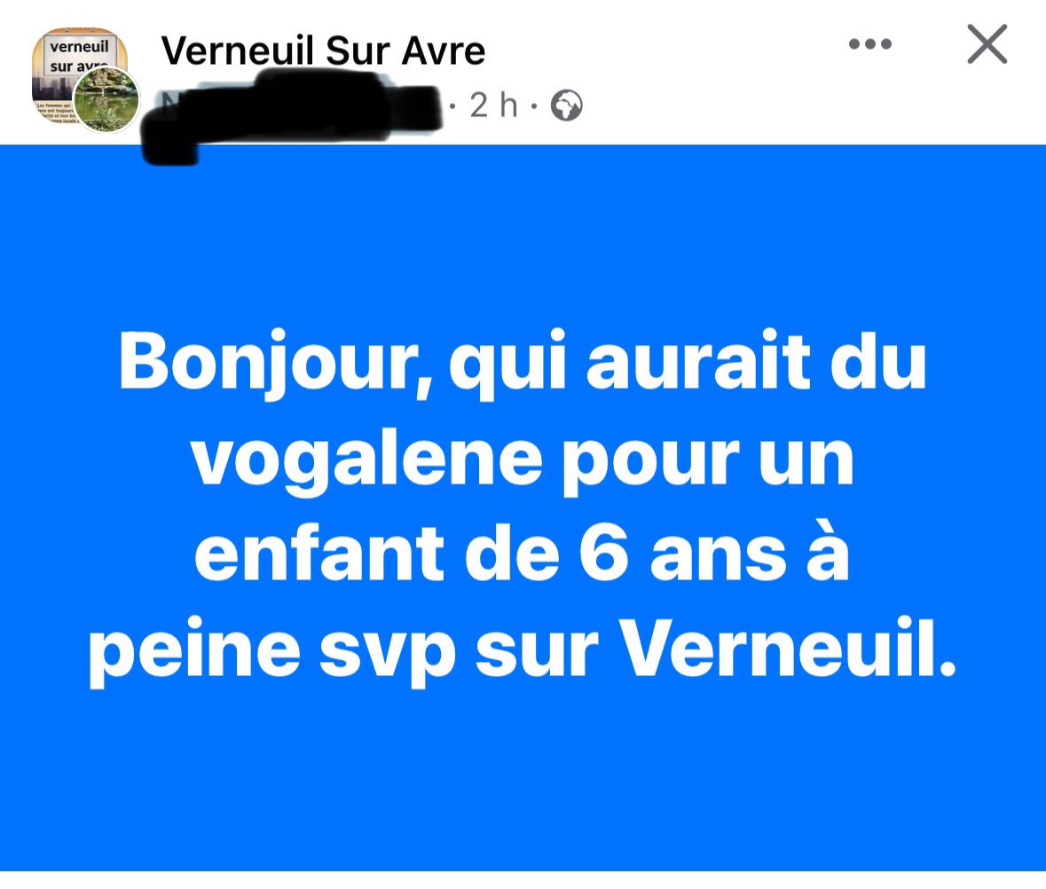On en est là parfois. Un post un dimanche sur un réseau social.  <a href="/Sante_Gouv/">Ministère de la Santé et de l'Accès aux soins</a> il serait temps de faire quelque chose pour lutter contre ce désert médical en province.