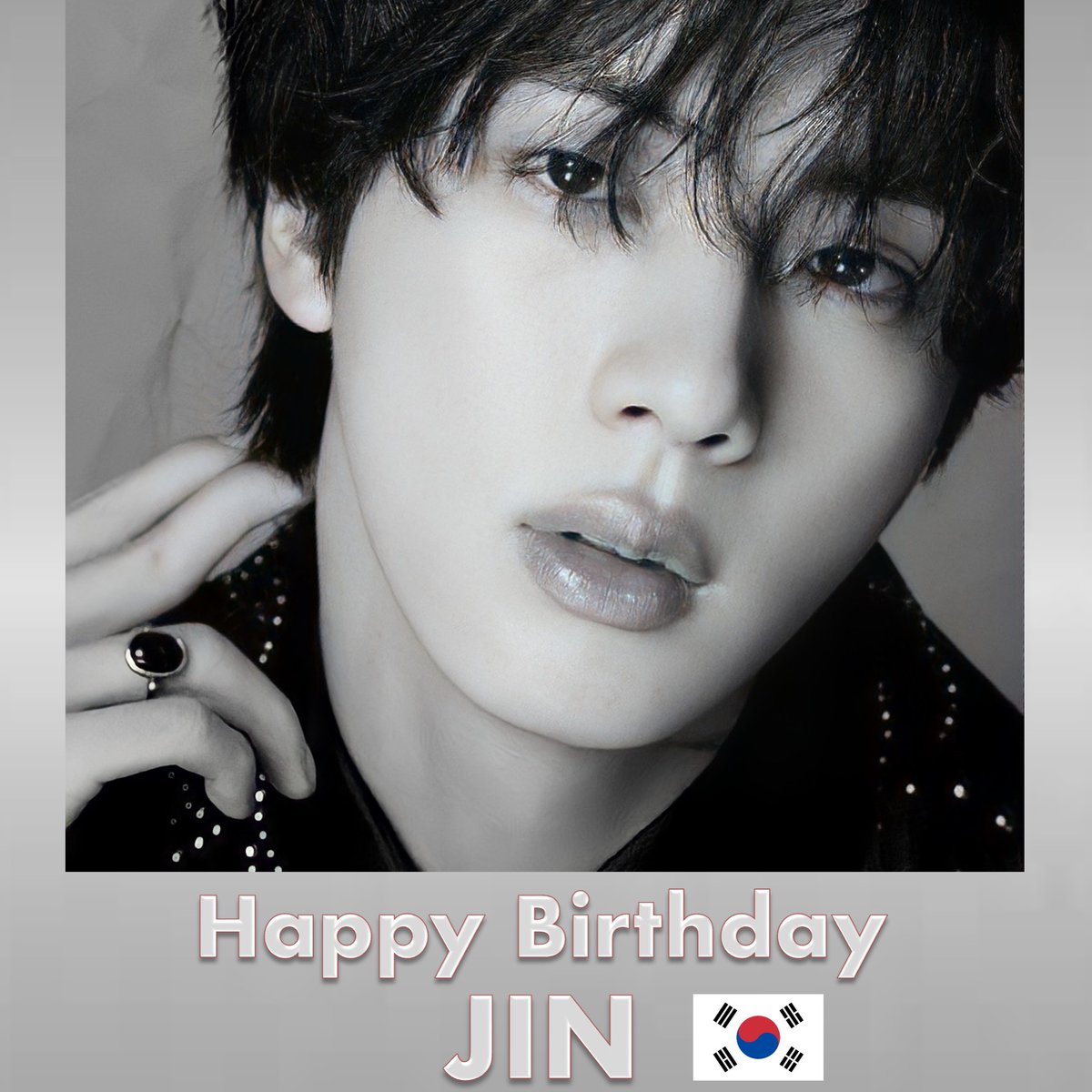 Happy 31st Birthday to #BTS' gorgeous, super talented vocalist and songwriter, the chart-topping, record-breaking, history-making Million Seller, Mr Worldwide Handsome #JIN! #JIN has surpassed 1 BILLION streams on Spotify across all songs on the platform. His Global smash hit
