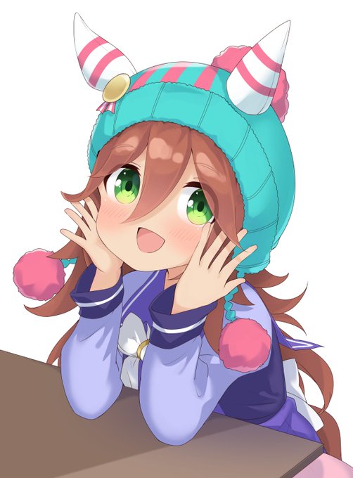 スタブロの更新をわくわくして待つサムソンビッグちゃん#ウマ娘 #サムソンビッグ 