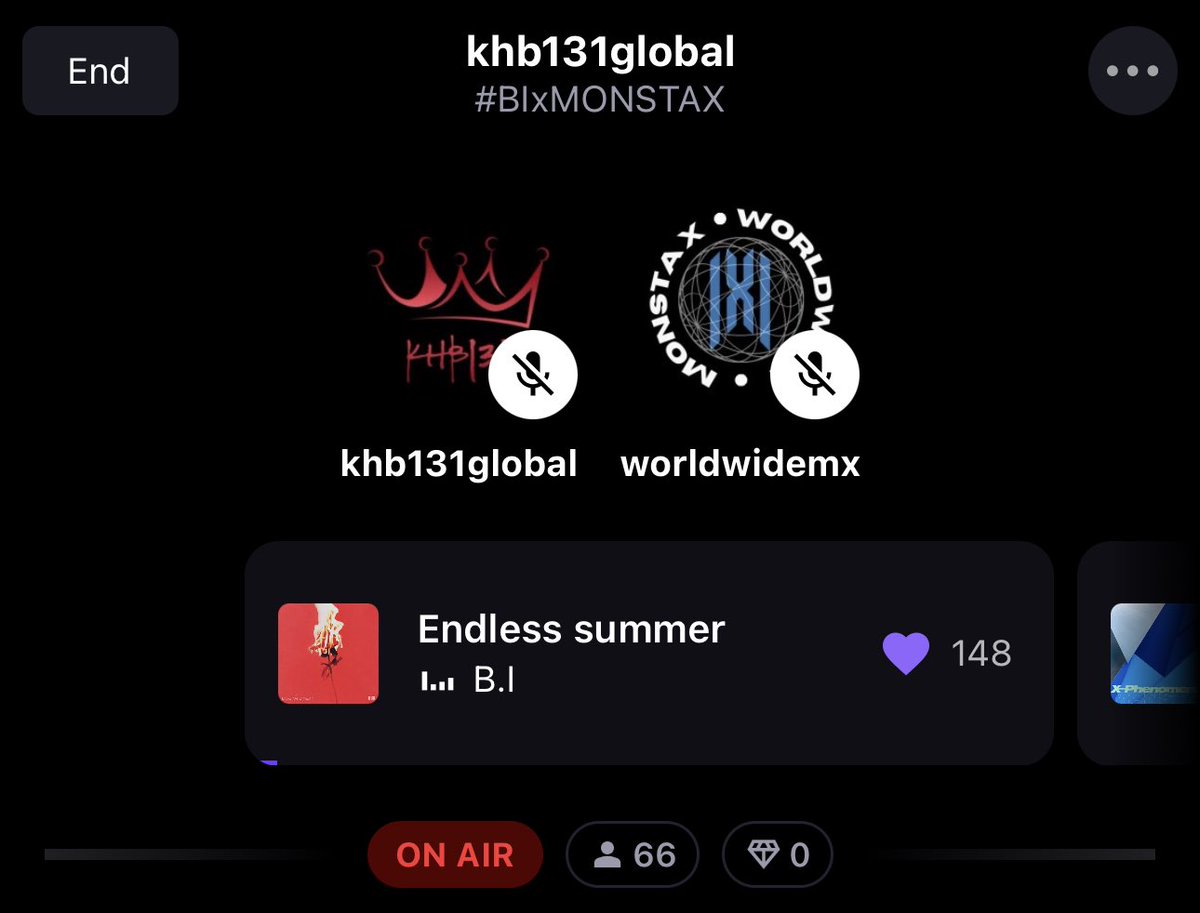 khb131_Global's tweet photo. #BIxMONSTAX Stationhead Streaming Party

🎧 B.I - Endless Summer

📻 https://t.co/pczf97gGH8
Spotify playlist : https://t.co/V2XNdDQgd6
Hosted by : KHBGLOBAL x @worldwide_mx

#IDStream #HANBIN #MONSTAX #BI #비아이 https://t.co/GwGyu6otJx