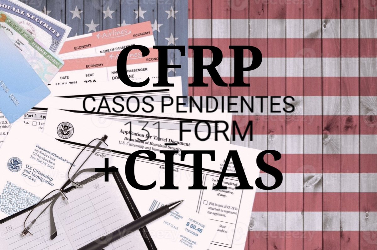 Pedimos de manera humanitaria +CITAS de entrevista para quienes quedamos bajo una i131_form en el programa CFRP desde 2016. Por favor Cuba-USCIS son muchos años de espera paciente. No optamos por ninguna vía ilegal🙏🇺🇸

<a href="/USEmbCuba/">Embajada de los Estados Unidos en Cuba</a> 
<a href="/USCIS_es/">USCIS Español</a> 
<a href="/DHSgov/">Homeland Security</a> 

#MASCITAS
#SOSCFRP