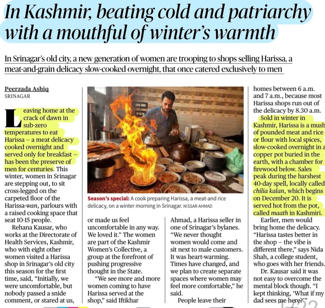 imRavikantYadav's tweet photo. *In #Kashmir winter delicacy #Harissa
* #Aadhaar put #Japan
Behind Tech curve:Prof Jun Murai #FatherOfInternet in japan
*#AUKUS defence Chiefs tout #DeepSpace radar&AI in jt deal
*#terrorist open fire in #PoK
*#SouthKorea launches 1st #Military Spy #satellite
*Modi-Muizzu talks https://t.co/QxW0GPQ30h