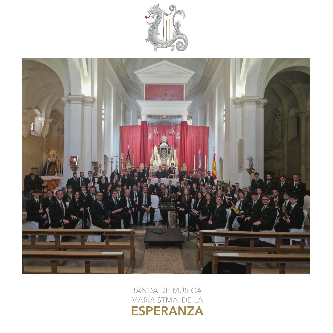 Un año más hemos celebrado Santa Cecilia de la mejor forma que sabe una banda, con música.⁣
Agradecemos la presencia del público, así como diferentes hermandades y autoridades.⁣
Y por supuesto, a nuestros músicos, los que realmente engrandecen día a día a La Esperanza.