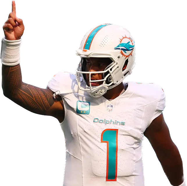 PlayerProps's tweet image. Tua Tagovailoa PlayerProps Odds #Week13 🚨#NFLOdds #Fantasyfootball

#BestOdds 🏈 #Dolphins

Passing Yards: 285.5 #DraftKings
Passing TDs: 1.5 #Pointsbet
Rushing Yards: 3.5 #Betmgm
Anytime TD: +700 #Fanduel 
First TD: +3600 #Fanduel 

✅Tua's Lines: playertotals.com