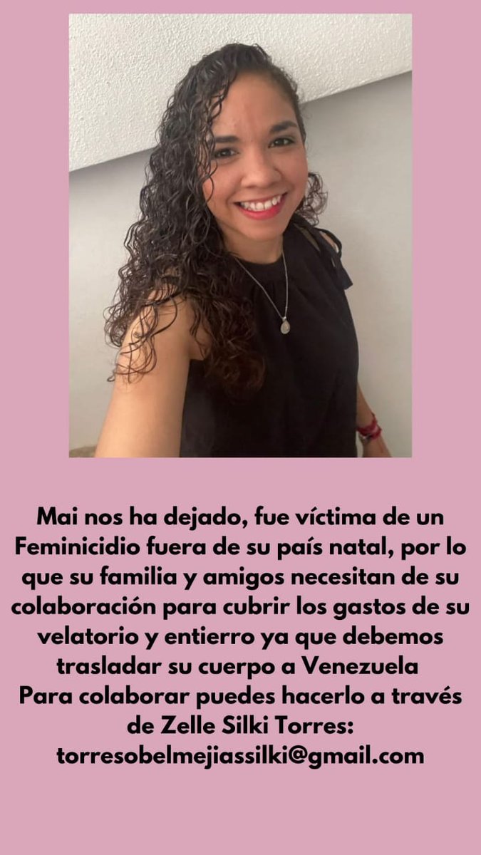 CarmenGabriella's tweet photo. La familia de Maika necesita nuestro apoyo, por favor a difundir y si esta en sus posibilidades económicas, colaborarles🤍🕯 

#MaikaTeQueremosDeVuelta https://t.co/MqKnGcV1Aj