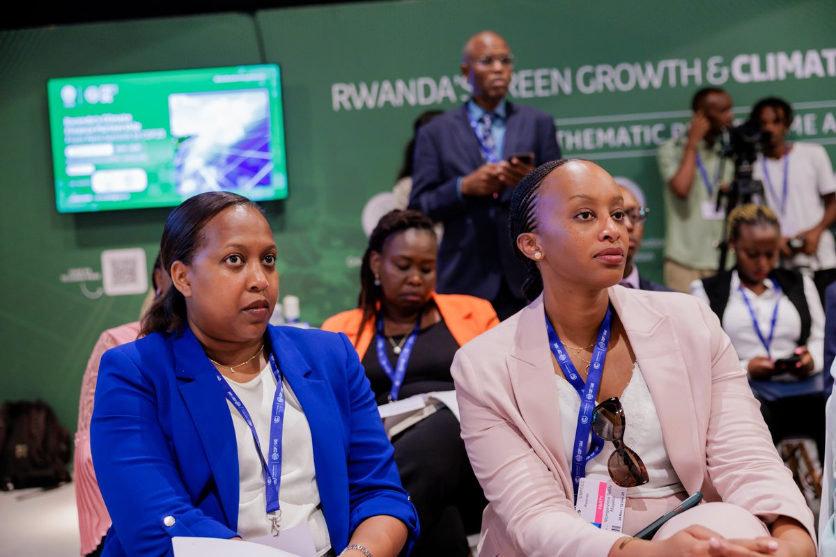 Highlights of the #RwandaGreenFund at #COP28 today:

The #RwandaGreenFund in the The Rwanda Climate Finance Partnership session hosted by @RwandaFinance. 
Reflecting on milestones achieved since its launch at the #ParisSummit.
