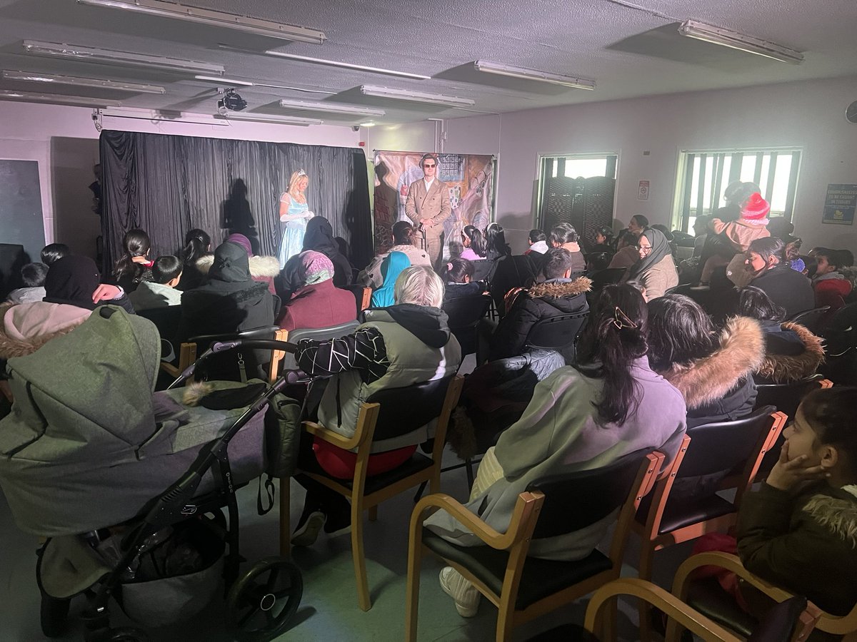 UnitingComOrg's tweet image. We are currently live at the Little Harwood Christmas Panto! Christmas season is here our the festivities are here. Day 2 is of Panto season is going strong with access to all our children and young people and their families.