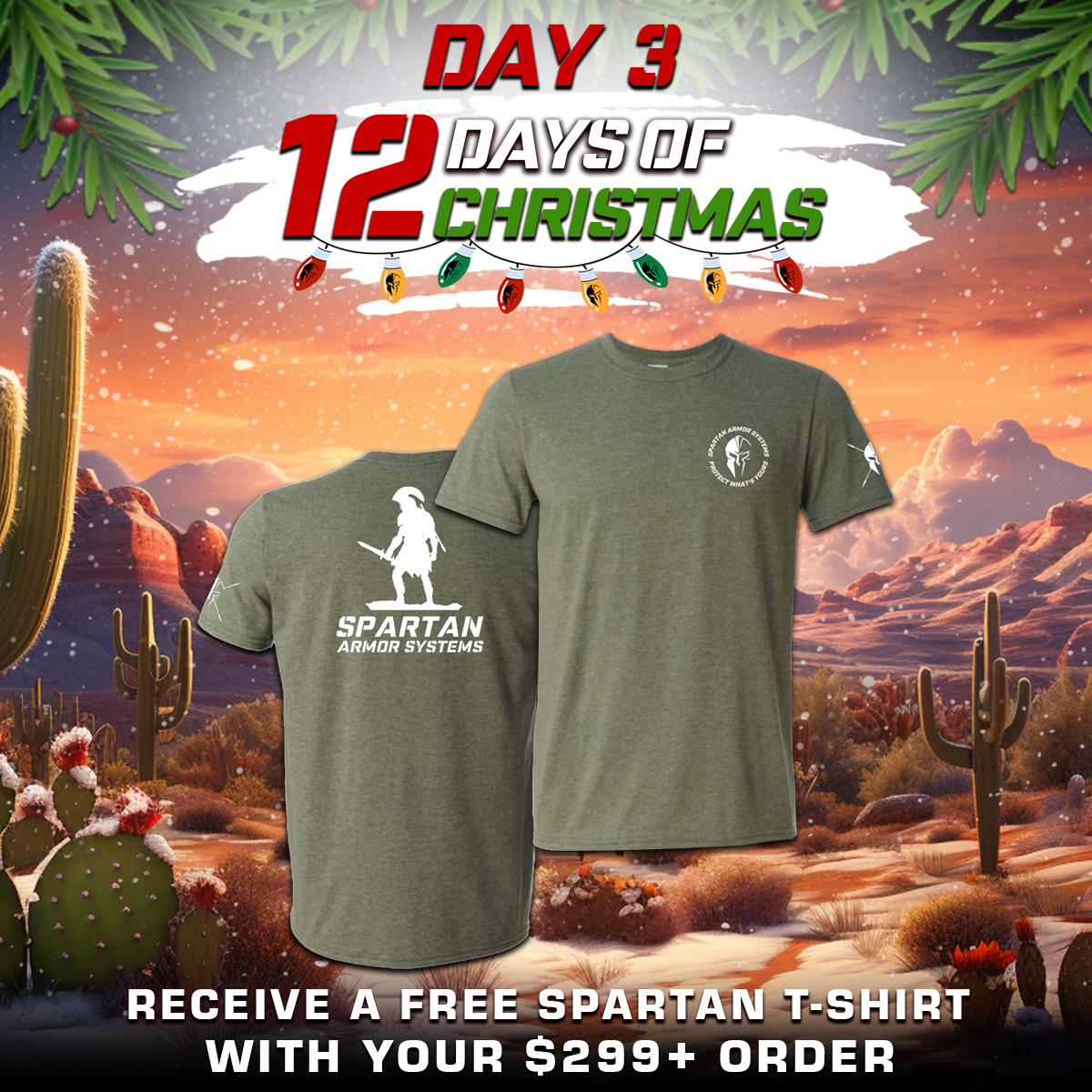Spartan_Armor's tweet image. Unwrap comfort and style this Christmas! Get a FREE Spartan T-shirt with orders over $299. Today Only!🎁👕 

drp.li/mBBcg

#Spartan12Days #Christmas #TacticalThreads #FastShipping #InHouseManufacturing #MadeInUSA #BodyArmor