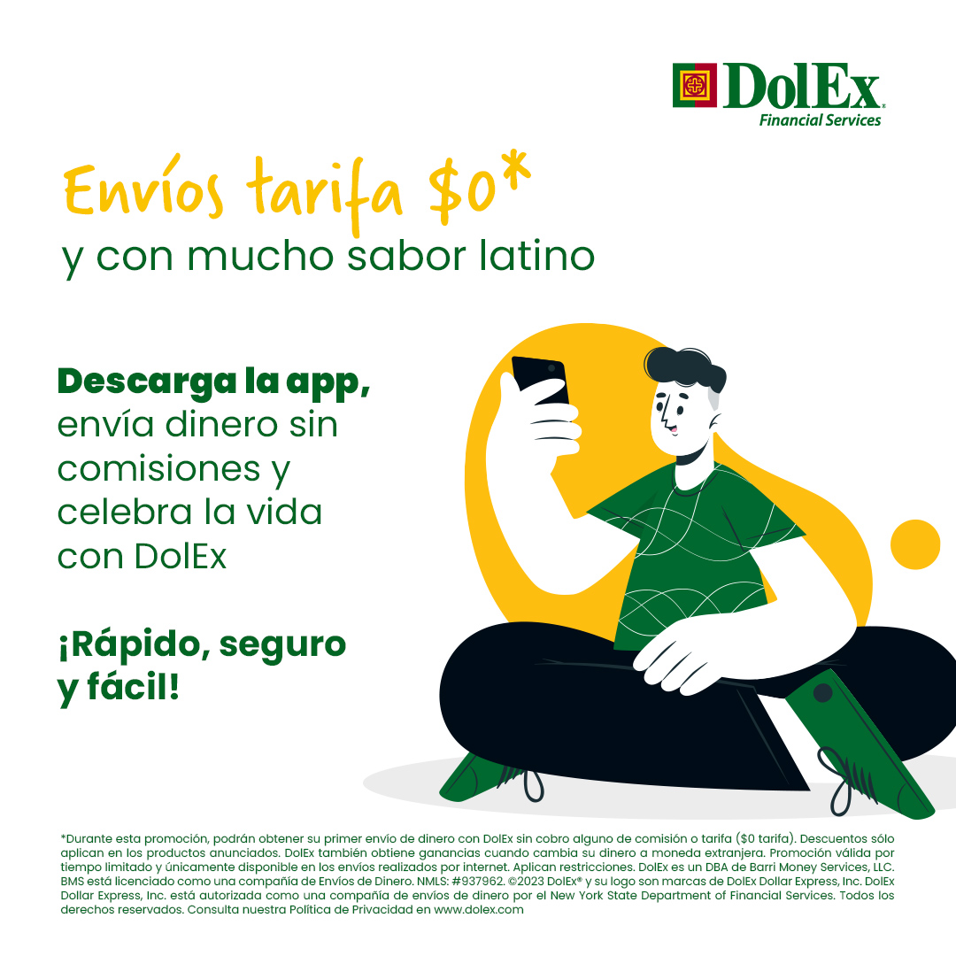 🌟 En DolEx el equipo de Servicio al Cliente está aquí para brindarte ayuda y respuestas a cualquier pregunta sobre tus envíos con la #app de DolEx. 📲 Descárgala hoy mismo bit.ly/DLXApp

#dolexapp #dolexenviosdedinero #moneytransferapp #hispanosenusa #remesasmexico