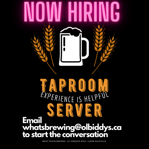 We are hiring... we our kitchen expansion progressing - we are looking for interested people to join our journey.
Enjoying craft beer is expected.
email in or pop in to chat with Paul at the bar (the Irish fellow)