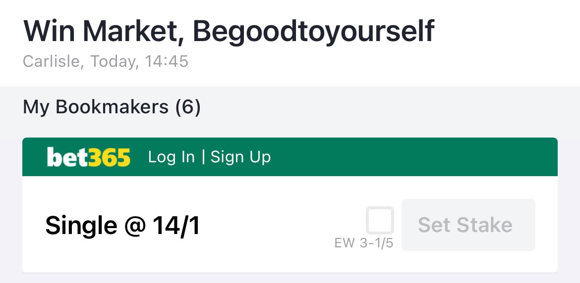 Begoodtoyourself 14/1 WINNER ✅💰

Tipped up for free last night but I did say it was a post and delete, absolutely hammered by VIP into 11/4 and wins on the line 💰💰💰💰👏👏👏
