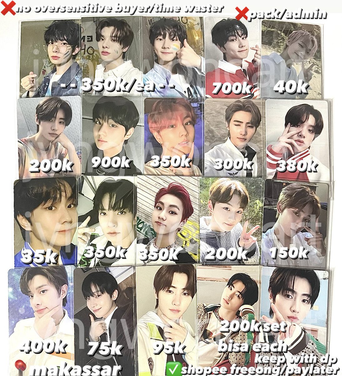 jvngwonsky's tweet photo. wts ~ want to sell ina ph ww

Aab enhypen non album pc 
‼️ price/details on pict
💌 dm to claim

enha photocard lfb jungwon heeseung jay jake sunghoon sunoo ni-ki 1st 2nd enniversary pf photoframe rpc digicode dvd memories worldtour ld torec hakanai https://t.co/bLTqtC8Neg