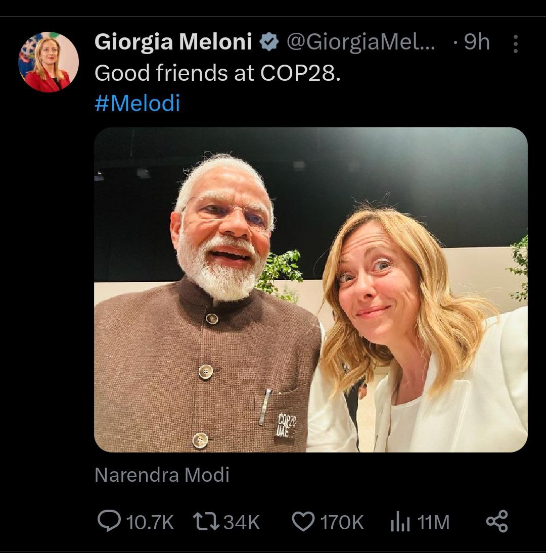 CryptoProfilio's tweet image. Melodi with modi haha @Portalcoin $portal