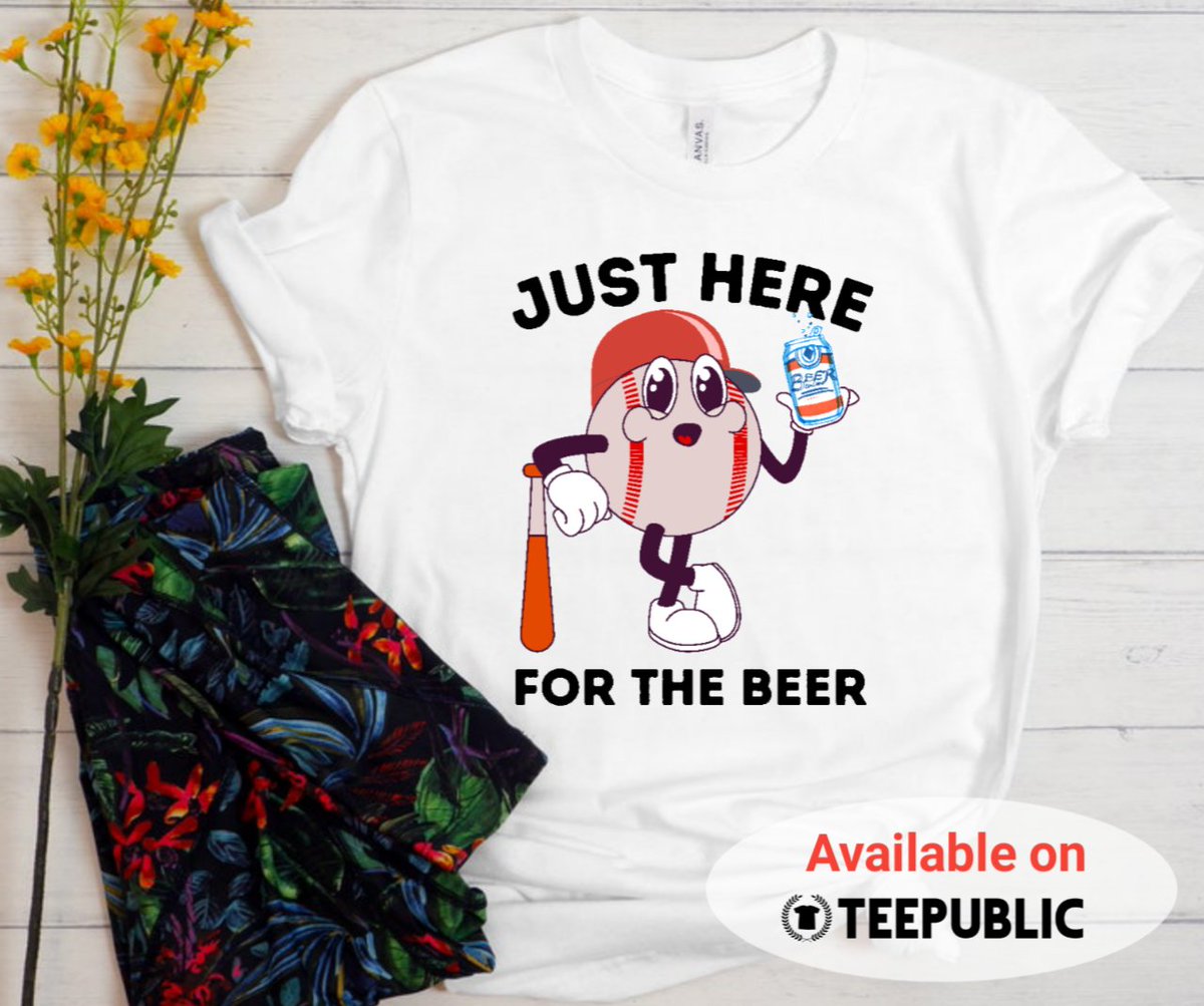 Whitecleff11's tweet photo. Check out this awesome 'Here for the Beer Baseball' design on @TeePublic!
BUY AND SAVE BIG
Get 35% off
Order now!
https://t.co/RDXwCkCIlC
#tshirt #baseball #beer #holiday #sales #soccer #baseballart #baseballgift #baseballfans #giftidea #sticker #pun #funny #teepublicart https://t.co/Xrd6CZGXQS