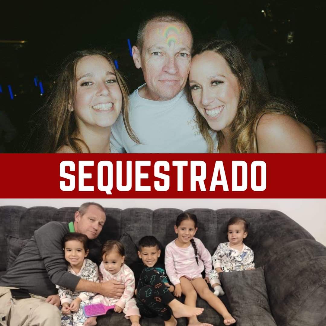 IsraelinBrazil's tweet photo. O brasileiro Michel Nisenbaum 🇧🇷 é guia em Israel e ensina grupos sobre agricultura e sua importância. Desde o dia 7 de outubro ele está nas mãos do grupo terrorista Hamas, em Gaza. 

Ele tem duas filhas, Chen e Michal, e cinco netos: Ido, Alma, Mika, Omer e Ofri.
Há outro neto a caminho, que deve nascer a qualquer momento.  
Queremos Michel de volta para casa. Já!