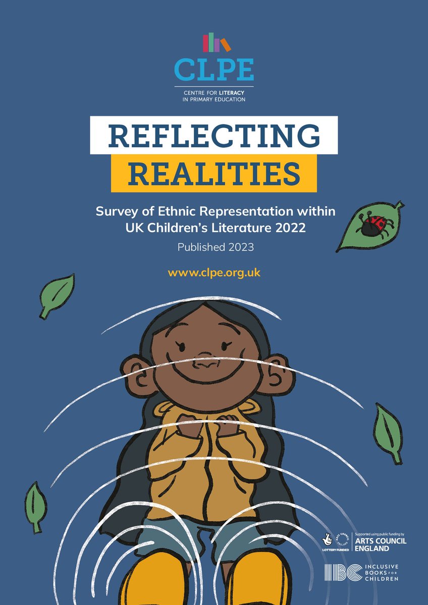 Just read the latest #ReflectingRealities report from @clpe1. The number of books featuring diverse characters is increasing steadily. Schools now need to find ways to invest in th3se books & get them into libraries & classrooms. Great work, @storyriver! clpe.org.uk/research/clpe-…