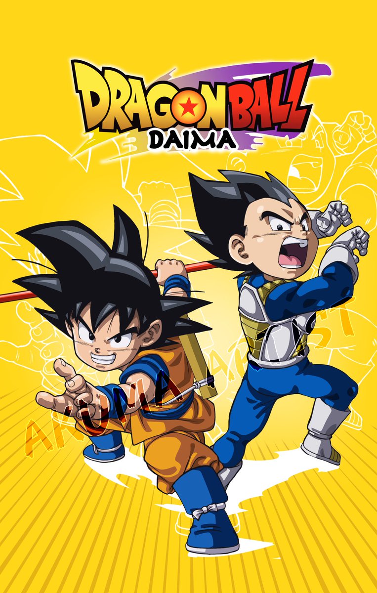 Goku and Vegeta!
#DragonBallDaima