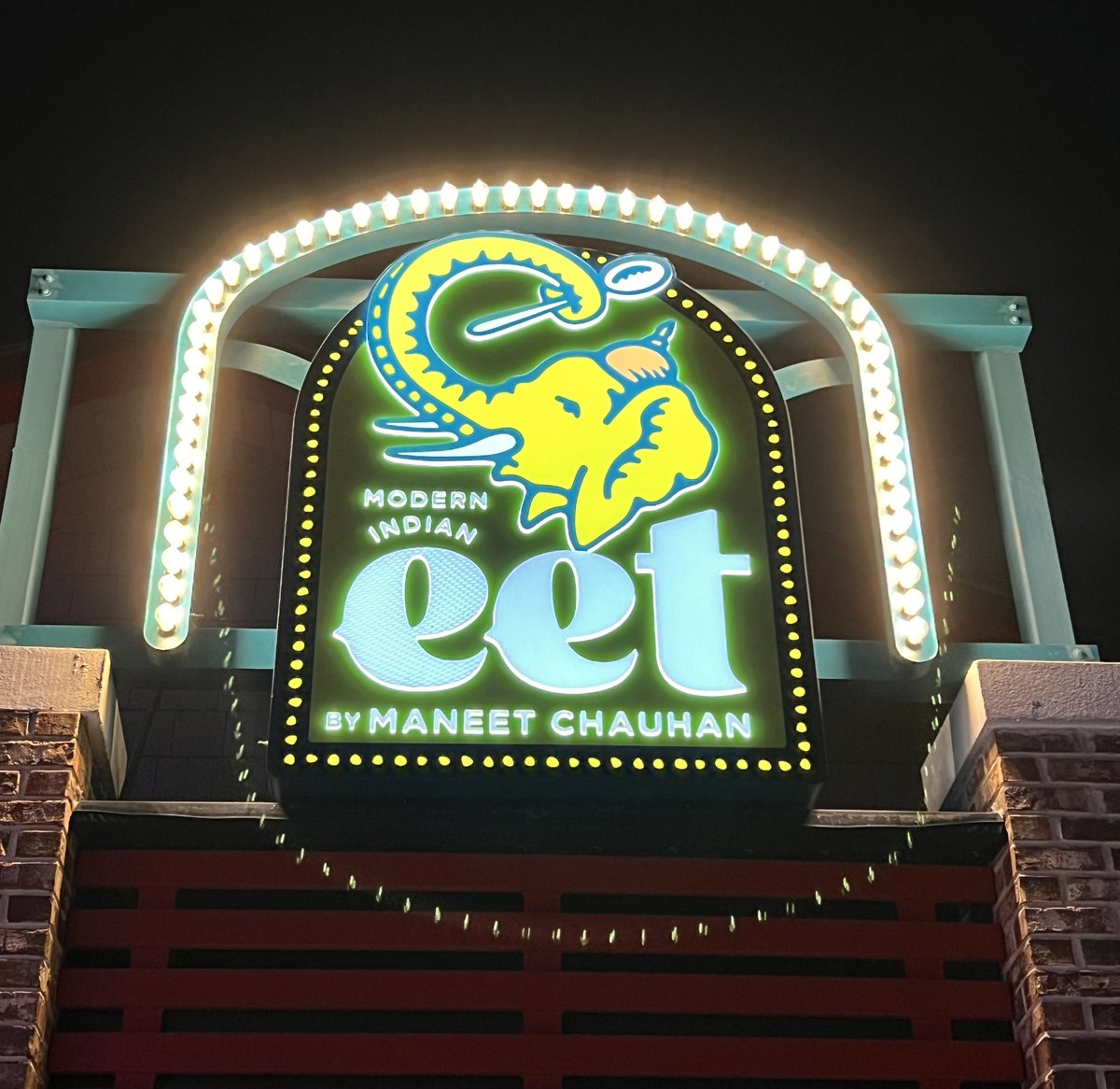 Looking forward to tomorrow’s opening of “eet” by @ManeetChauhan at Disney Springs #yum