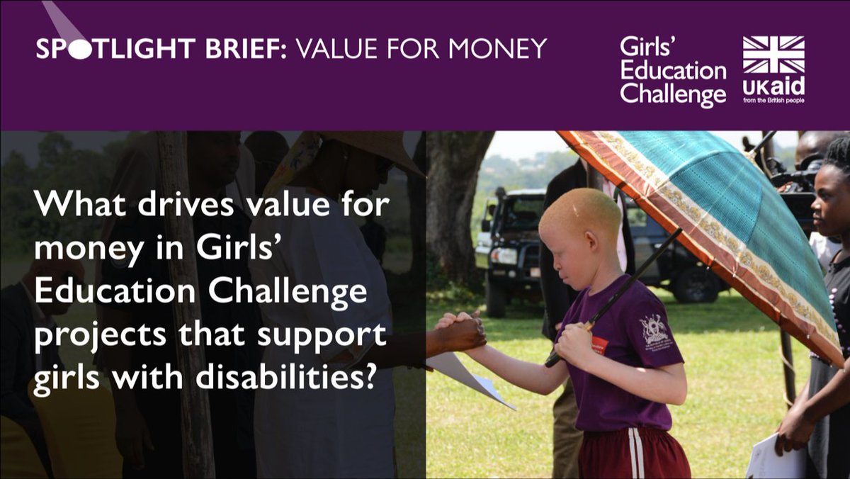 Good value for money and effective approaches in education and disability programming are achievable. 
Read here to find out how. bit.ly/VfMDisability2…👇
#IDPWD2023 #Disability