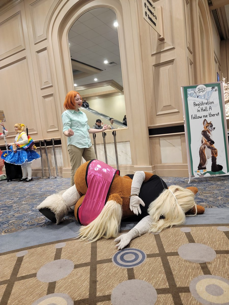 FionaMaray's tweet image. Family Guy death posing is a way of life #furfest