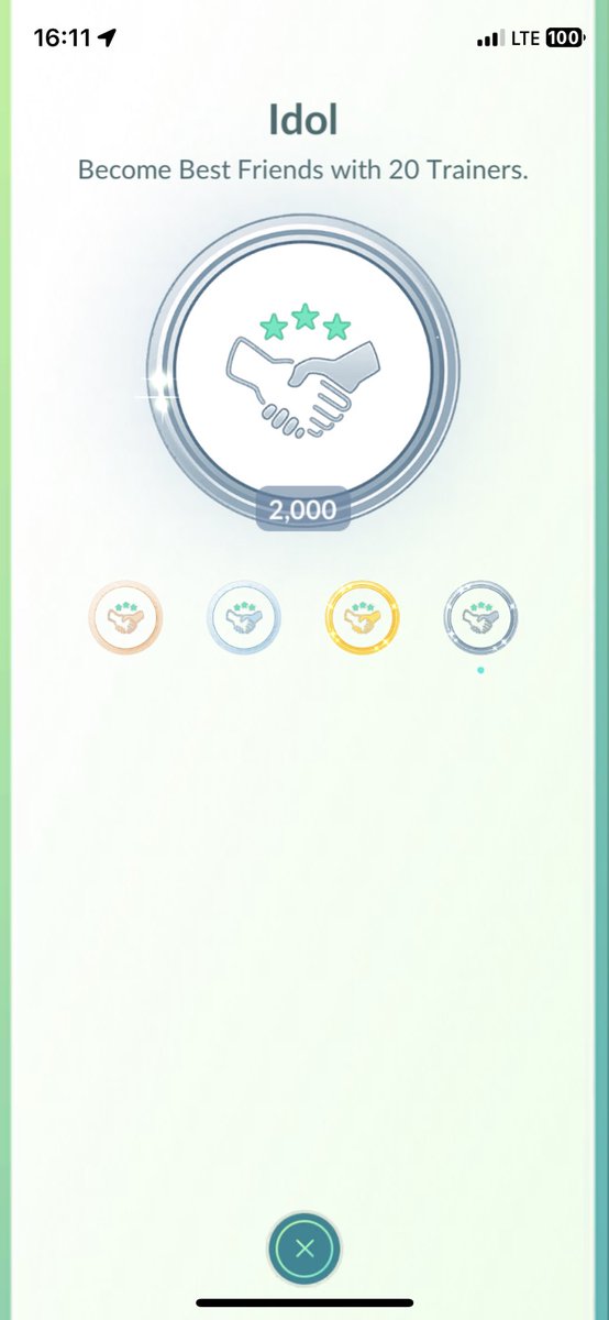 FINALLY! 😆 Thanks to everyone who helped me do this 😎 Road to 2,500 begins now!

I have a few more open spots for some awesome people willing to open my gifts 😍

9363 7815 7585

#PokemonGOfriends #PokemonGo #scrubgoals