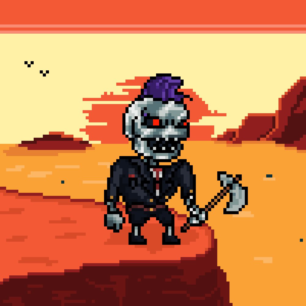 Attention Collectors and Pixel lovers…❤️
This week <a href="/UndergroundPx/">Underground Pixels</a> is giving away a <a href="/PixelTribesNFT/">Pixel Tribes NFT</a> for delegating ryoshi troops!⚡️🎉 Both collections minting now!
 
discord.gg/92Pafq6736