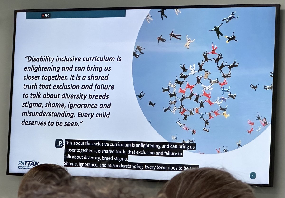 Excited to be 1 of the 10 Districts chosen by the <a href="/PADeptofEd/">PA Department of Education</a> for the Inclusive Disability Curriculum Grant! Kick-Off Event ☑️ Next Up: Let's Get to Work <a href="/NPSD/">North Penn School District</a> #Belonging #4Es