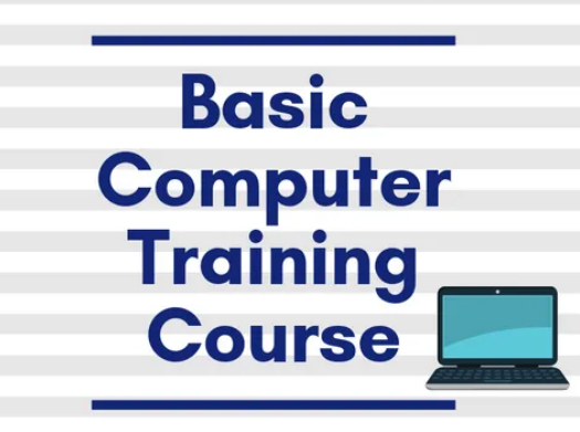 We run basic computer classes.

These courses help you gain knowledge of basic computer terms and related software and hardware. Hardware and software, MS Word, MS PowerPoint, Security and Networking, etc.