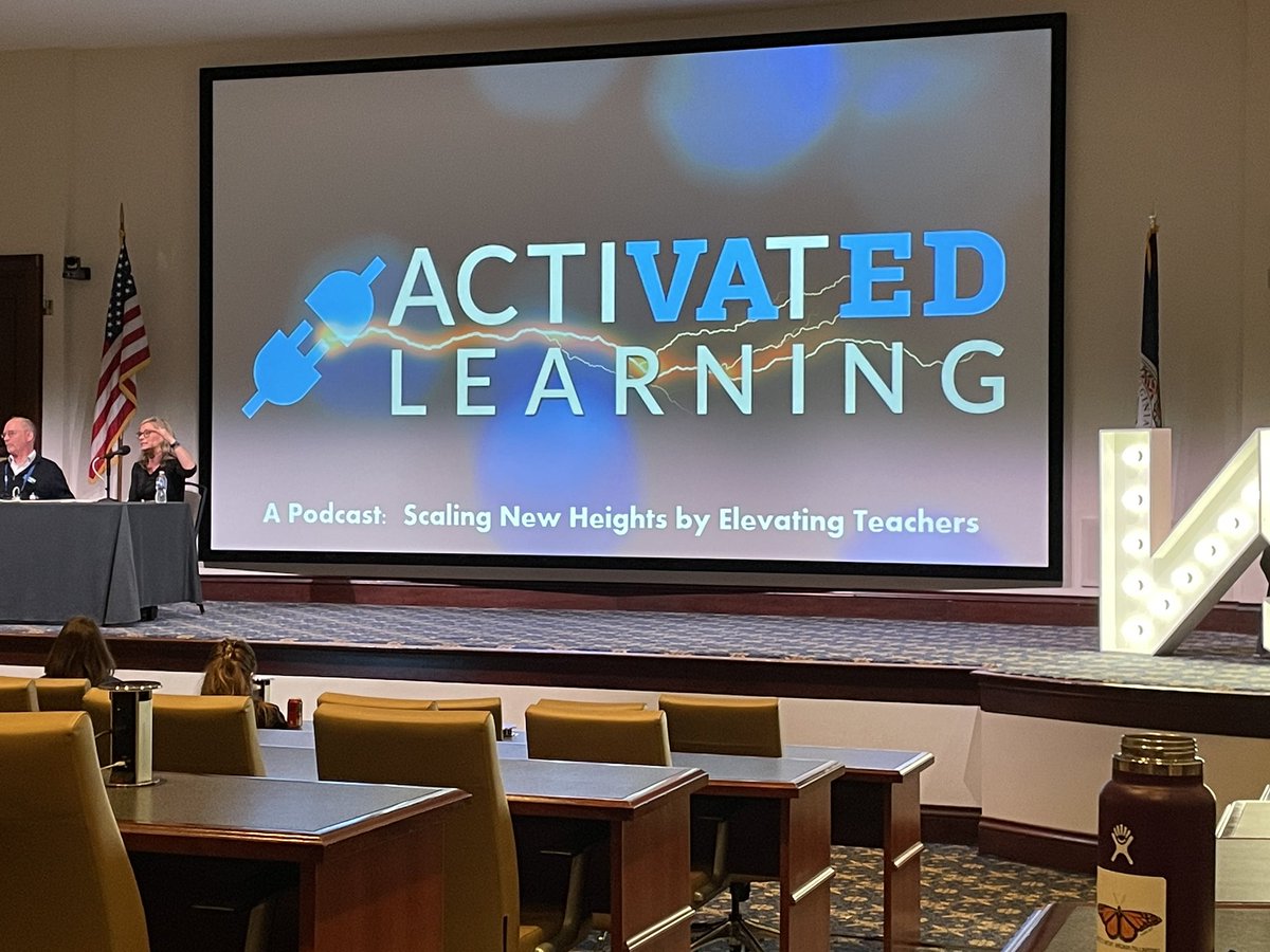 #vste23 off to a great start! Listening to @Catlin_Tucker in in the first podcast episode of #activatedlearning