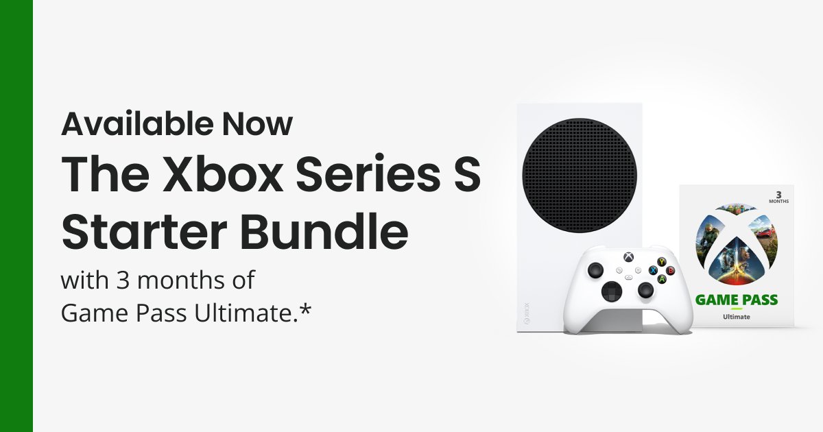 Xbox Series S Starter Bundle