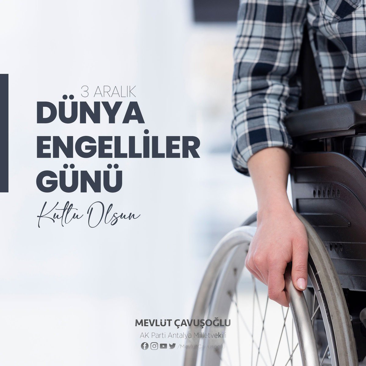 Sevgi en büyük engelleri aşar!

Engelli kardeşlerimizin Dünya Engelliler Günü'nü kutluyorum…

#DünyaEngellilerGünü