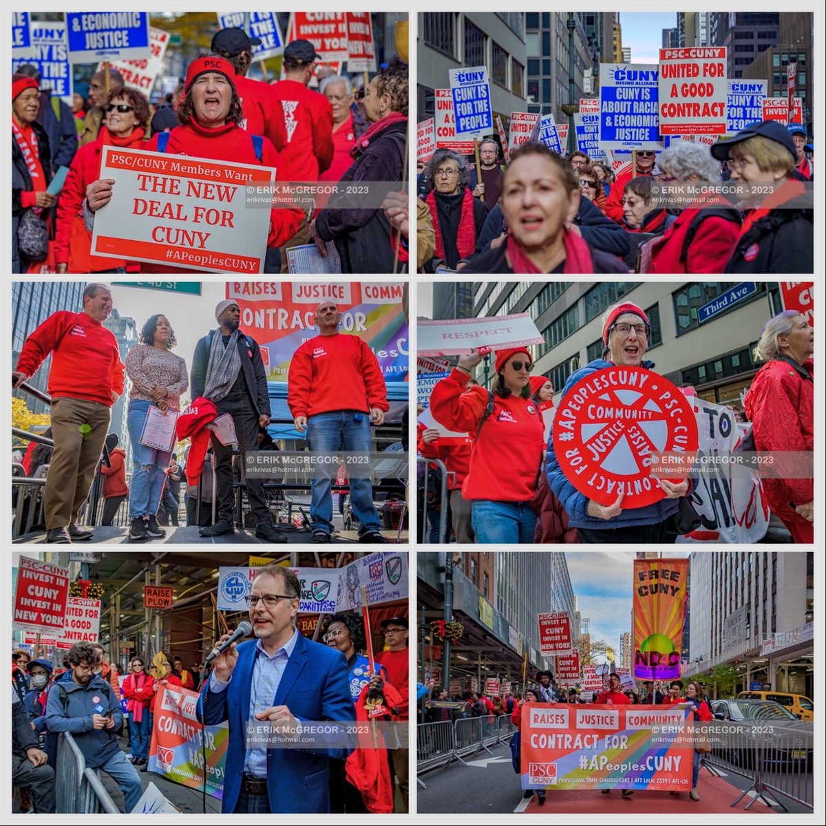 Hundreds of @CUNY Faculty and Staff Rally to Demand #FairContracts flic.kr/s/aHBqjB5v8P

@PSC_CUNY @GovKathyHochul @psccunygc @sharonbeth28 @cuny_free @TheIndypendent @GC_CUNY @GradCenterNews @UFT @jengaboury @PSC_Lehman @QcUnite @Bettina10036 @CUNYRising @cunystruggle