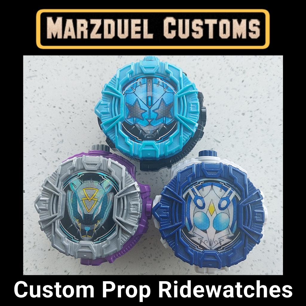 Marzduel_Shop's tweet photo. Custom Prop Ridewatches are 
Available to order now!

For more Info,
Check the link in my Bio

For Custom Head Designs,
Checkout @dikamenrider 

#KamenRider #KamenriderZIO #Custom #Art #OC #Kamen #MaskRider #Cosplay #Ridewatch #ZIO #Watch #Japan
#仮面ライダージオウ #仮面ライダー https://t.co/c9GCSgi69I