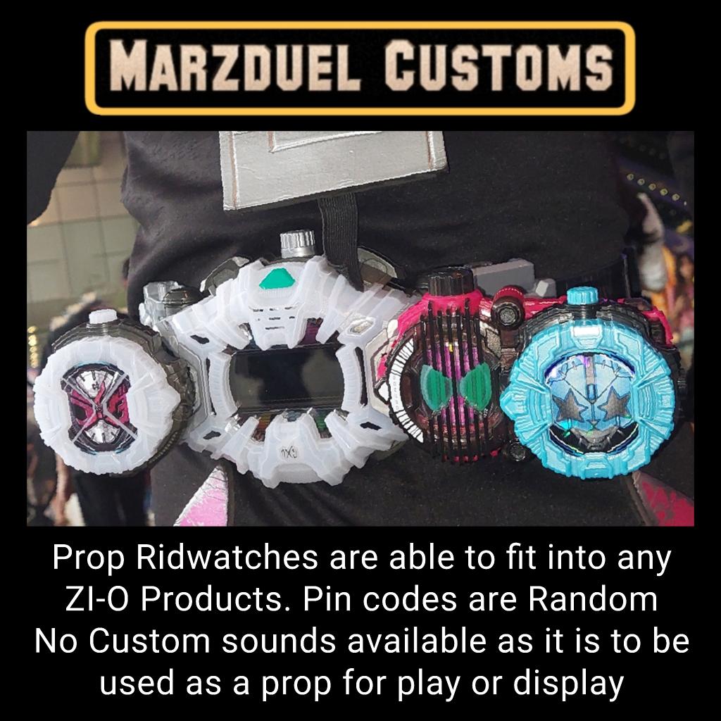 Marzduel_Shop's tweet photo. Custom Prop Ridewatches are 
Available to order now!

For more Info,
Check the link in my Bio

For Custom Head Designs,
Checkout @dikamenrider 

#KamenRider #KamenriderZIO #Custom #Art #OC #Kamen #MaskRider #Cosplay #Ridewatch #ZIO #Watch #Japan
#仮面ライダージオウ #仮面ライダー https://t.co/c9GCSgi69I