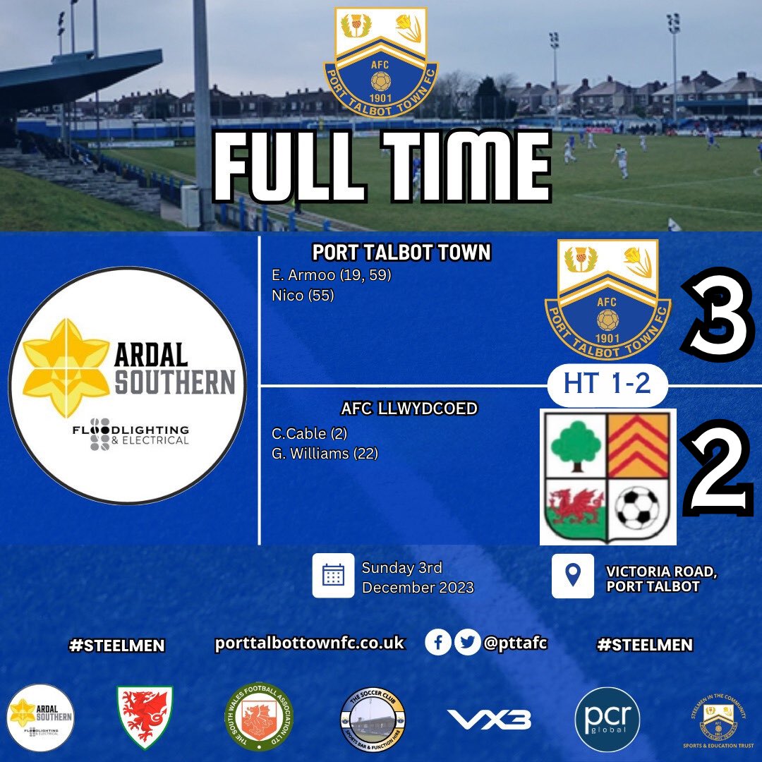 Port Talbot Town FC tweet media