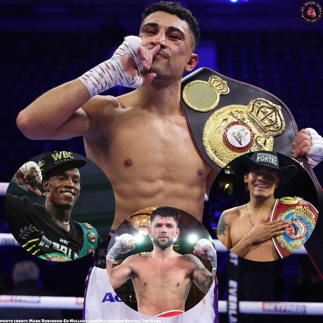 IntBoxingNews's tweet photo. 🥊 WHO NEXT FOR GILL?! 

@EddieHearn has REVEALED @_JordanGill could fight for after his World title after his R7 TKO Win over Michael Conlan‼️

Hearn named @OshaquieFoster, @JoeCordina_91 and Navarrete as potential fights!💥

📺 EDDIE HEARN INTERVIEW! https://t.co/LyubPJN2ts https://t.co/Fi1PsNdKD0