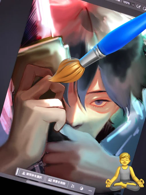 乙骨くんを描いてる 