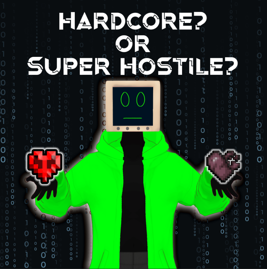 ArtyOnline_VT's tweet photo. If I was to do a dedicated longform minecraft play, which would be more interesting to see?
Hardcore Single Life?
Or Super Hostile No Regen/Heart Loss on Death?
#VTuber #VTuberEN #Minecraft #Hardcore #SuperHostile https://t.co/iFjamM2dvi