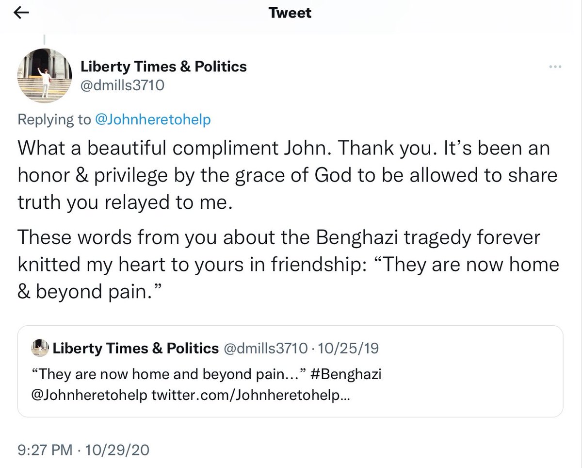 @ChiefGreyCloud @elonmusk I personally regard JohnHereToHelp’s infor as truthful. He’s given sworn depositions to congressional reps such as Devin Nunes about corruption inside the DOJ/FBI. He is trustworthy. Others may have different opinions. That’s mine. 😊 My 1st interaction w/him was about Benghazi.