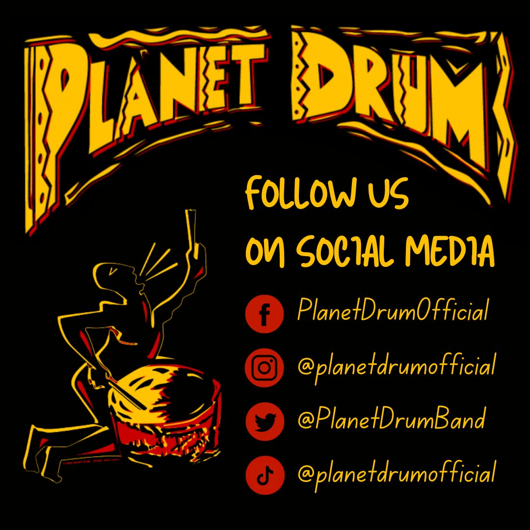 Keep groovin' with @PlanetDrumBand! bio.to/PlanetDrumSoci…