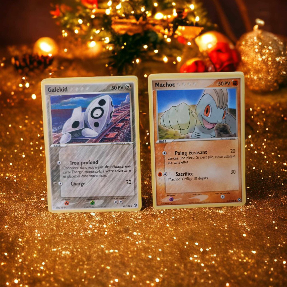 Rayquamaster's tweet image. 🎁CONCOURS DE NOËL 24H (Jour 8)🎁
Tempête de sable est une série mythique et aujourd'hui je vous offre la possibilité de remporter 2 cartes Pokémon NEUVES Machoc et Galékid. Pour les remporter, ça se passe sur mon instagram : instagram.com/rayquamaster/