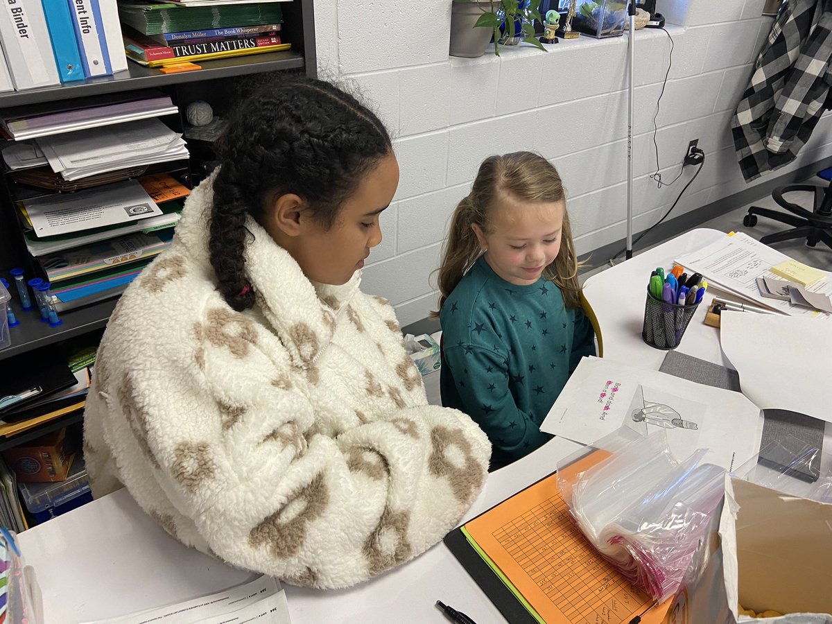 Last week, we had the opportunity to read to our Otter Buddies in Dr. Agee’s 5th grade class. My first graders worked hard to prepare for this! So proud of their growth in reading so far this year! <a href="/plainviewElem/">Plainview Elementary School</a> #otterlyAwesome #excellenceIsInPlainview #more2SeeInYear3