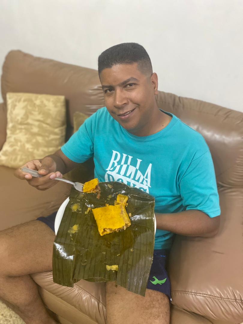 Jeanfive5's tweet image. Tarde de comer Hallacas !! Celebrando no se que...